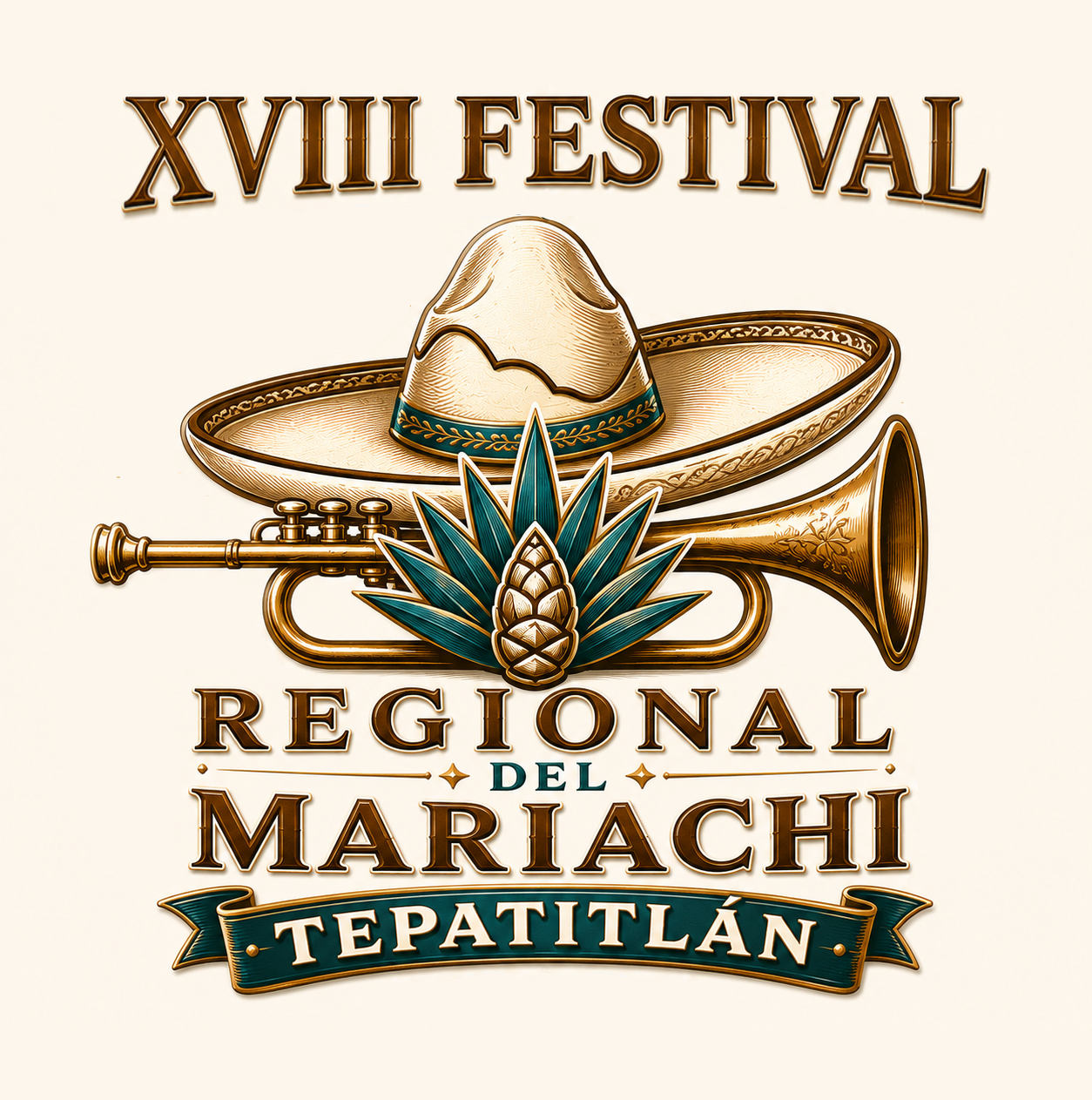 Cartel de XVIII Festival Regional del Mariachi