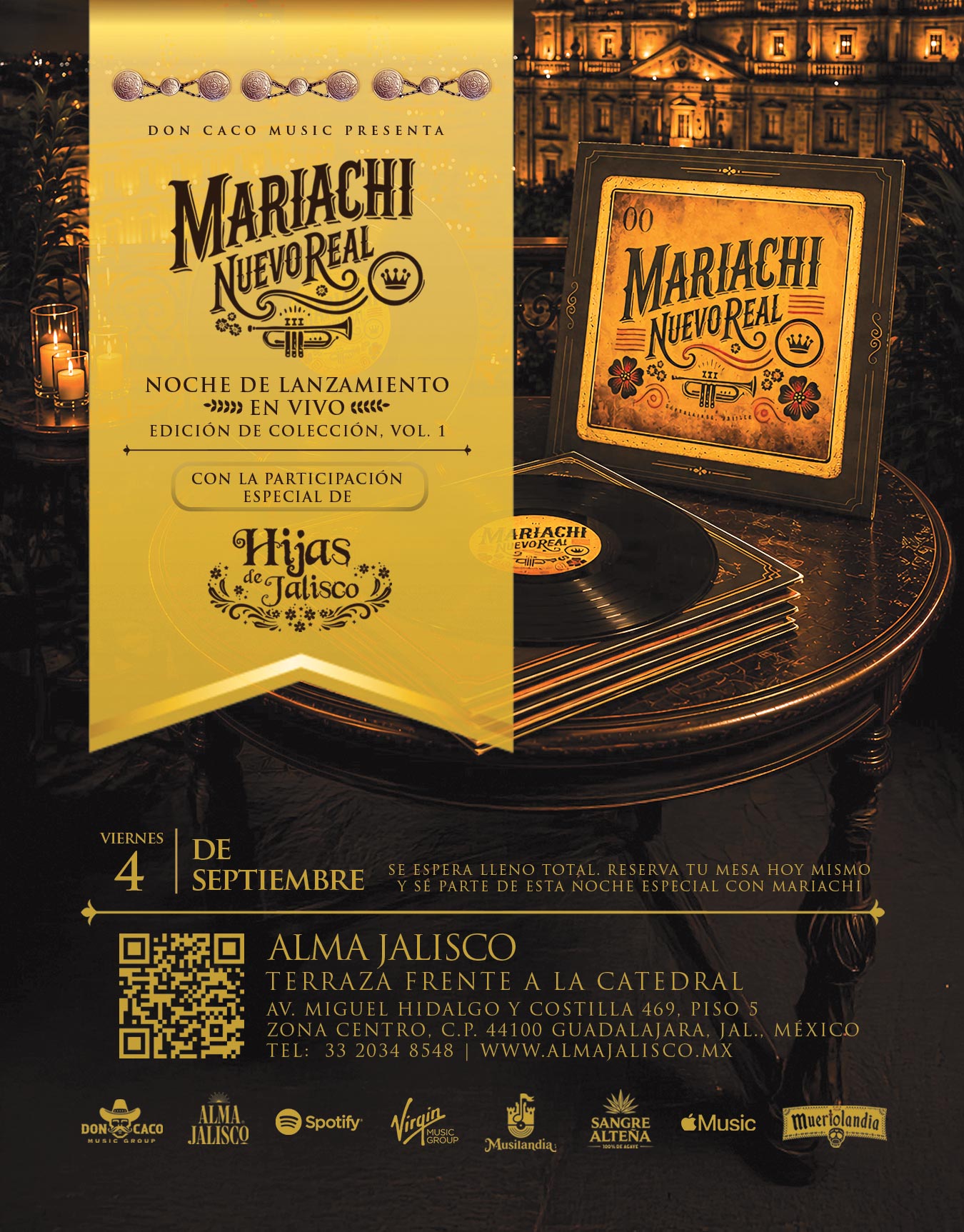 Cartel de Mariachi Nuevo Real Fiesta De Lanzamiento - Vinilo